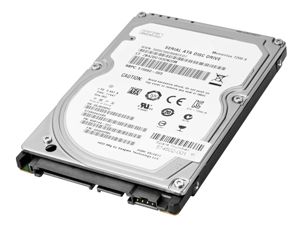 HP Enterprise - Festplatte - 1 TB - 3.5" (8.9 cm) - SATA 6Gb / s - 7200 rpm - für Workstation Z2 G4, Z2 G5, Z2 G8, Z2 G9, Z4 G4, Z440, Z6 G4, Z8 G4, ZCentral 4R (3.5")